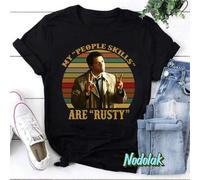 Shein Camiseta "Mis habilidades sociales están oxidadas", Camiseta de los Winchesters, Camiseta de los Hermanos Winchester