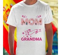 Shein Camiseta Mujer I M A MOM Grandma And A Great Grandma Nothing Scare Me Regalo Divertido Día de la Madre Abuela Bisabuela Ropa Casual Moda Cómoda Oferta