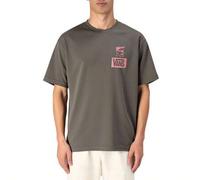 Shein Camiseta negra de manga corta MTE Beachfront SS