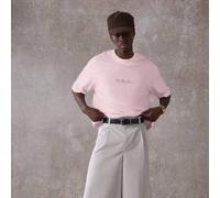 Shein Camiseta oversize con estampado de ángel moderno, diseño barroco, inspiración en el arte de la moda francesa, manga corta, querubín ornamentado, inspi