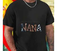 Shein Camiseta para hombre My favorite name is NANA moda casual juvenil cómoda alta calidad regalo especial oferta exclusiva