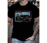 Shein Camiseta para hombres K I T T Knight Rider - Hecha de material suave y transpirable - Camiseta de manga corta