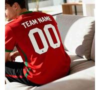 Shein Camiseta personalizada de la Copa del Mundo de Marruecos para hombres. Agregue su nombre y número. Un regalo encantador para sus seres queridos en vac