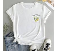 Shein Camiseta personalizada para mujer - Añade tu propia foto, imprimible por delante y por detrás, adecuada para viajes de verano, puede ser un regalo par