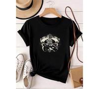 Shein Camiseta promocional de Guitar Hero de 180g de algodón puro, talla XL para hombre, videojuego Activision 2008, para mujer, ropa de diseñador cómoda, v