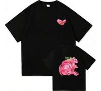 Shein Camiseta Streetwear Fontaines D.C. Romance en el mundo moderno para hombres y mujeres, ropa Harajuku, camiseta de algodón informal oversize unisex