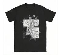 Shein Camiseta "The Summer Hikaru Died" para hombres, estilo hipster de algodón, cuello redondo, manga corta, idea de regalo
