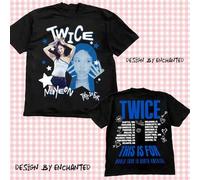 Shein Camiseta "This Is For" de Nayeon de Twice, Camiseta "This Is For World Tour Part 2" de Twice, Camiseta "Four Twice", Camiseta "This Is For Tour In US"