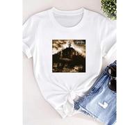 Shein Camiseta unisex de 180g de algodón puro estilo vintage de los 90 de Cypress Hill Black Sunday, tallas S-5XL, KH0594, con estampado estirado, de moda,