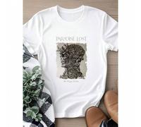Shein Camiseta unisex de 180g de algodón puro "Paradise Lost - The Plague Within" de tallas S a 5XL 1L639, casual, gráfica, elegante, ligeramente transpirab