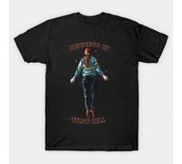 Shein Camiseta unisex de manga corta 100% algodón, camiseta con estampado de StrangerS Things, camiseta divertida e informal para hombre, camiseta de Strang