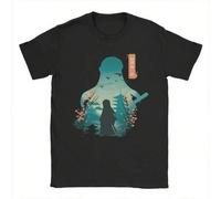 Shein Camiseta unisex de manga corta 100% algodón, camiseta con estampado de StrangerS Things, camiseta divertida e informal para hombre, camiseta de Strang