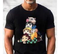 Shein Camiseta unisex de manga corta 100% algodón, camiseta con estampado de StrangerS Things, camiseta divertida e informal para hombre, camiseta de Strang