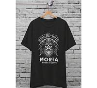 Shein Camiseta unisex multicolor del Cuerpo de Mineros de Khazad-dûm para hombre y mujer, El Señor de los Anillos, Minas de Moria, El Hobbit, LOTR, regalo p
