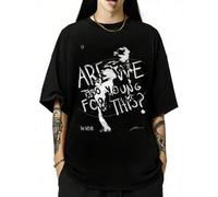 Shein Camiseta unisex THE NEIGHBOURHOOD The Hard To Imagine Wiped Out I Love You Jesse Rutherford, ropa de verano. Cómoda y elegante. Adecuada para todas la