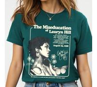 Shein Camiseta vintage de Lauryn Hill, sudadera de Lauryn Hill, camiseta estilo rock pirata de Lauryn Hill, camiseta unisex de "The Miseducation of Lauryn H