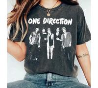 Shein Camiseta vintage, una camiseta gráfica divertida de , sudadera retro del álbum musical de Direction, regalo para fans de 1D
