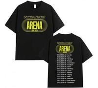 Shein Camisetas de la Gira de la Banda de Rock Tokio Hotel Arena 2026 para Hombre y Mujer, Moda Vintage, Manga Corta, Algodón de Alta Calidad, Camiseta Casu