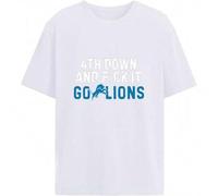 Shein Camisetas de moda para hombres "4th Down And F*It Go"