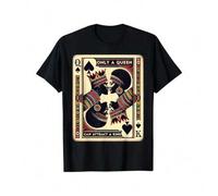 Shein Camisetas de parejas afroamericanas con golosinas, gran idea, interesantes camisetas de formas descuidadas por las que solo una reina atrae al rey.