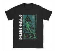 Shein Camisetas de Pyramid Head de Silent Hill para hombres y mujeres, camisetas transparentes oversize, camisetas de manga corta con cuello redondo diverti