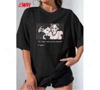 Shein Camisetas Mujer hombre Vestidos sudaderas, de manga corta Nana The Black Stones, ropa de otoño para mujer, camisetas de verano, regalos de Navidad y A