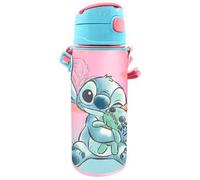 Shein Cantimplora Stitch de Aluminio Infantil Color Rosa, Sin BPA, Niñas, Niños, Infantil, 600 ml, Kiglam. Envios 24-48 horas