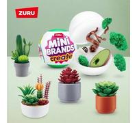 Shein Cápsula de jardín Mini Brands, Coleccionables botánicos en miniatura, Empaque ciego de misterio, Hazlo tú mismo, Coleccionistas (estilo aleatorio)