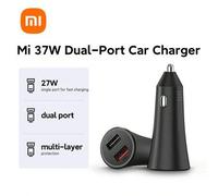 Shein Cargador de coche de doble puerto Mi 37W versión global, puerto dual para charging rápido, lo que facilita el charking de coches de 27W para Charging