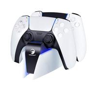 Shein Cargador para control de PS, estación de carga para controlador DualSense Slim PRO de PS con indicador LED