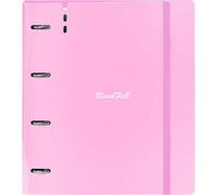 Shein Carpeta 4 Anillas 35Mm Con Recambio Blackfit8 Escolar - Carpeta Organizadora Con Cierre de Goma Elástica y Anillas Metálicas, Fromato de Hoja A4 - Com