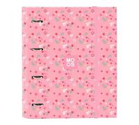 Shein Carpeta 4 Anillas 35Mm Con Recambio Moos "Passion" Sistema de 4 Anillas e Incluye Recambio de Papel | Carpeta Moos "Passion" Tamaño 35 mm Compatible H