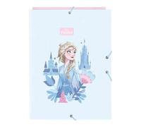Shein Carpeta Folio 3 Solapas Frozen "Ice Magic" Tamaño De Folio y Diseño Divertido | Carpeta Folio 3 Solapas Frozen "Ice Magic" Resistente y Ligera, Perfec
