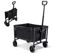 Shein Carretilla plegable de 60 litros para playa, camping, compras, transporte, jardín, etc.