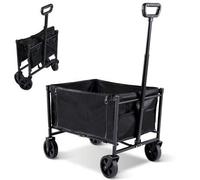 Shein Carretilla plegable de 60 litros para playa, camping, compras, transporte, jardín, etc.