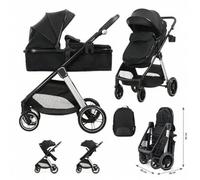 Shein Carrito de bebe DUO ASPEN de Lorelli-Black
