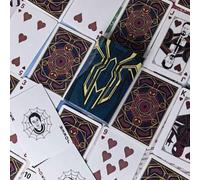 Shein Cartas de juego premium La Saga del Infinito de Los Vengadores: Edición de Spiderman, Iron Man y Thor de Marvel