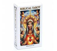 Shein Cartas de Tarot Bíblicas, Cartas Oraculares, Juegos de Mesa, Ilustraciones, Adivinación, Cartas de Tarot de Sabiduría, Equipos, Juguetes de Mesa, Entr