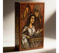 Shein Cartas de Tarot con temática de laberinto | Juego de adivinación completo de 78 cartas | Baraja de arte de xilografía única para lecturas espirituales