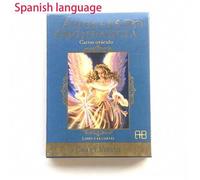 Shein Cartas del Oráculo de los Ángeles de la Abundancia con guía en español, Barajas de lectura de ángeles