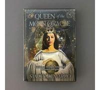 Shein Cartas Oráculo de la Reina de la Luna Edición Visión en inglés - Baraja de adivinación, juego de tablero de tarot para fiestas, gran regalo de San Val