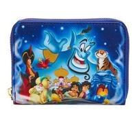 Shein Cartera 30 Aniversario Aladdin Disney Loungefly - Cartera Licencia Oficial - Cartera Diseño Moderno Y Elegante - Espacio Para Tarjetas - Compacta Y Fu