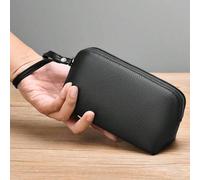 Shein Cartera con diseño de concha vintage negra, funda para teléfono, embrague, monedero pequeño, portador de tarjetas, bolso de mano, bolso de muñeca, bol