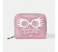 Shein Cartera con estampado de las Gafas Espectro de Luna Lovegood, monedero mini kawaii de magia Y2K para la escuela y uso diario, cartera de monedas con c
