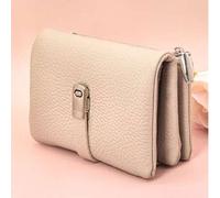Shein Cartera de mujer PU súper suave, de gran capacidad y multifuncional con múltiples capas, cierre magnético elegante, múltiples ranuras para tarjetas, m