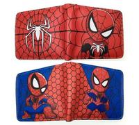 Shein Cartera de piel de poliuretano con monedero y estampado de Spiderman de Marvel Comics