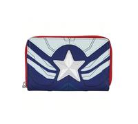 Shein Cartera loungefly Marvel Falcon Capitã?n amUrica Cosplay, Capitán América, Talla única, Marvel Falcon Capitán América - Cartera con Cremallera