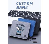 Shein Cartera personalizable con nombre personalizado o mensaje festivo. Personaliza tu propia bolsa. Este es un gran bolso para niñas, niños, adolescentes,