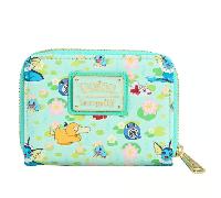 Shein Cartera Pokémon Tipo Agua Con Amplios Compartimentos Para Tarjetas y Billetes - Cartera Ligera Con Cierre Seguro y Diseño Exclusivo de Pokémon, Ideal