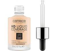 Shein Catrice - Base de Maquillaje Líquida HD Coverage - 10 Beige Claro